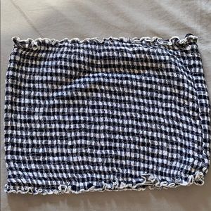 Lulus Gingham Tube Top
